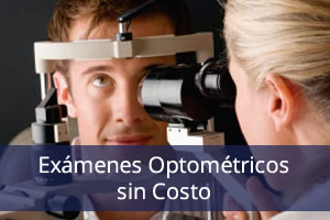 Exámenes de optometría sin costo
